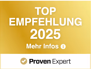 Top Empfehlung 2025 – ProvenExpert